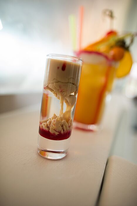 Cocktail geniessen in der Flowelounge in Bad Loipersdorf